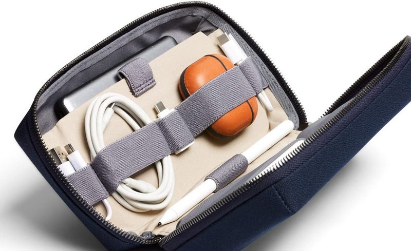 BELLROY Tech Kit (Tech Accessories Organizer Pouch, Zipper Closure Design, Stores Power Bank, Phone Charger, Cables & More, Internal) - Image 2